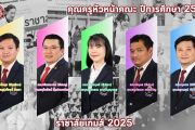 ขอแนะนำครูหัวหน้าคณะสีประจำปีการศึกษา 2568 