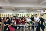 บ.ร. ร่วมใจพัฒนาชุมชน งานบริการวิชาการแก่ชุมชน จัดกิจกรรม “การทำเมี่ยงเพื่อสุขภาพ” ส่งเสริมสุขภาวะที่ดีสู่ท้องถิ่น